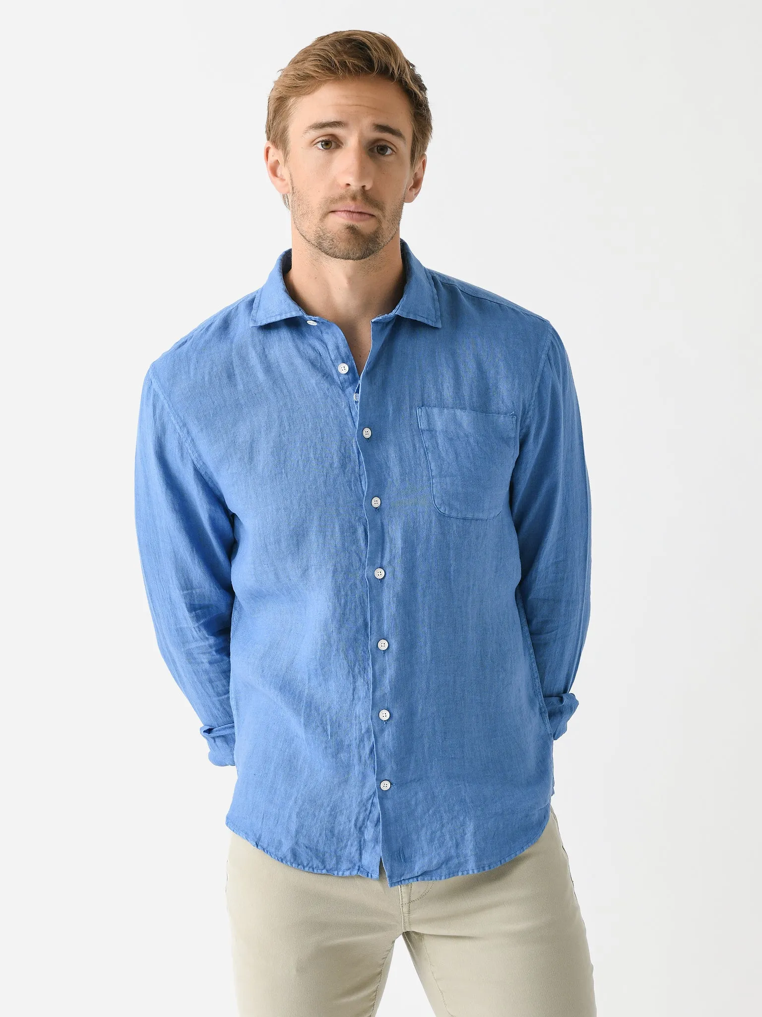Johnnie-O Men's Emory Hangin' Out Button-Down Shirt sold by Saint Bernard product image thumbnail 5