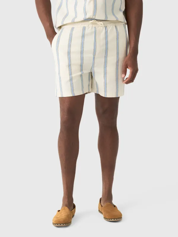Les Deux Men's Lawson Stripe Short sold by Saint Bernard