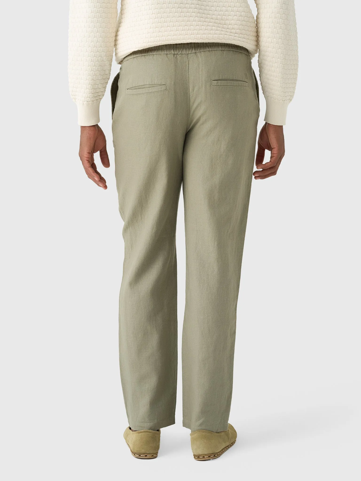 Les Deux Men's Patrick Linen Pant sold by Saint Bernard product image thumbnail 4