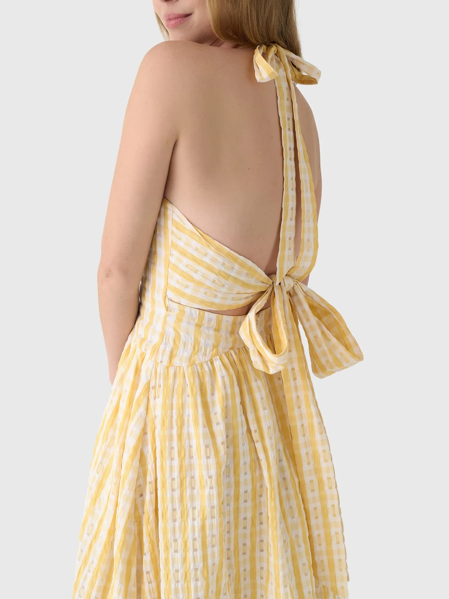 Rosie Assoulin Women's Halter in the Name of Love Dress sold by Saint Bernard product image thumbnail 5