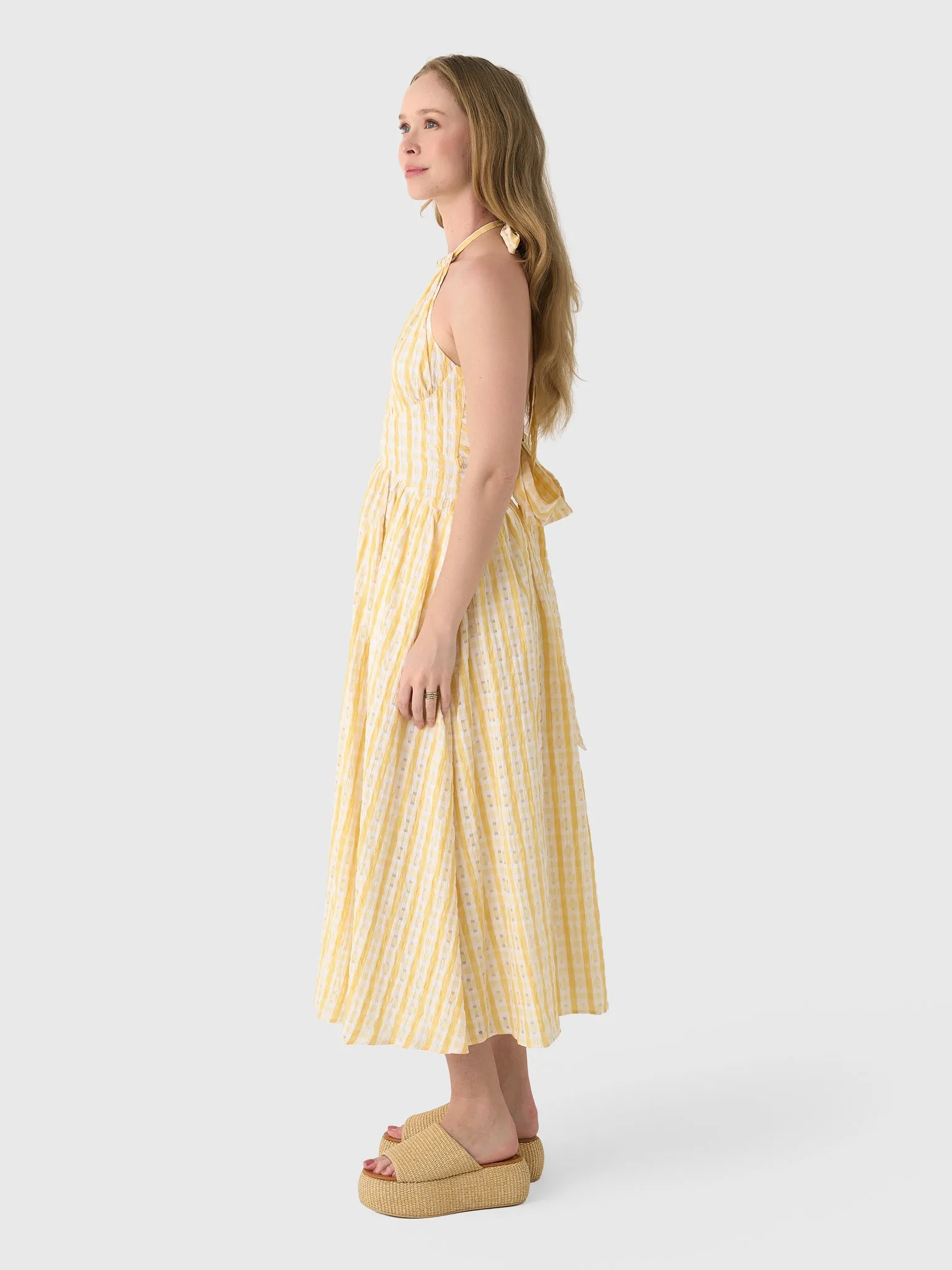 Rosie Assoulin Women's Halter in the Name of Love Dress sold by Saint Bernard product image thumbnail 2