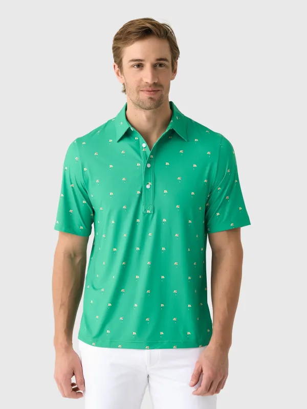 Criquet Men's Performance Sport Range Polo made by Saint Bernard