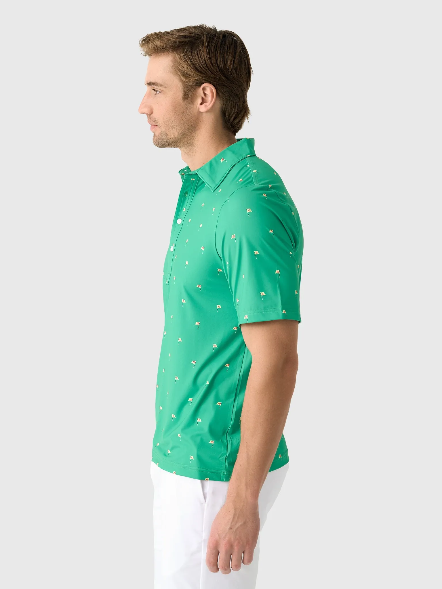 Criquet Men's Performance Sport Range Polo sold by Saint Bernard product image thumbnail 3