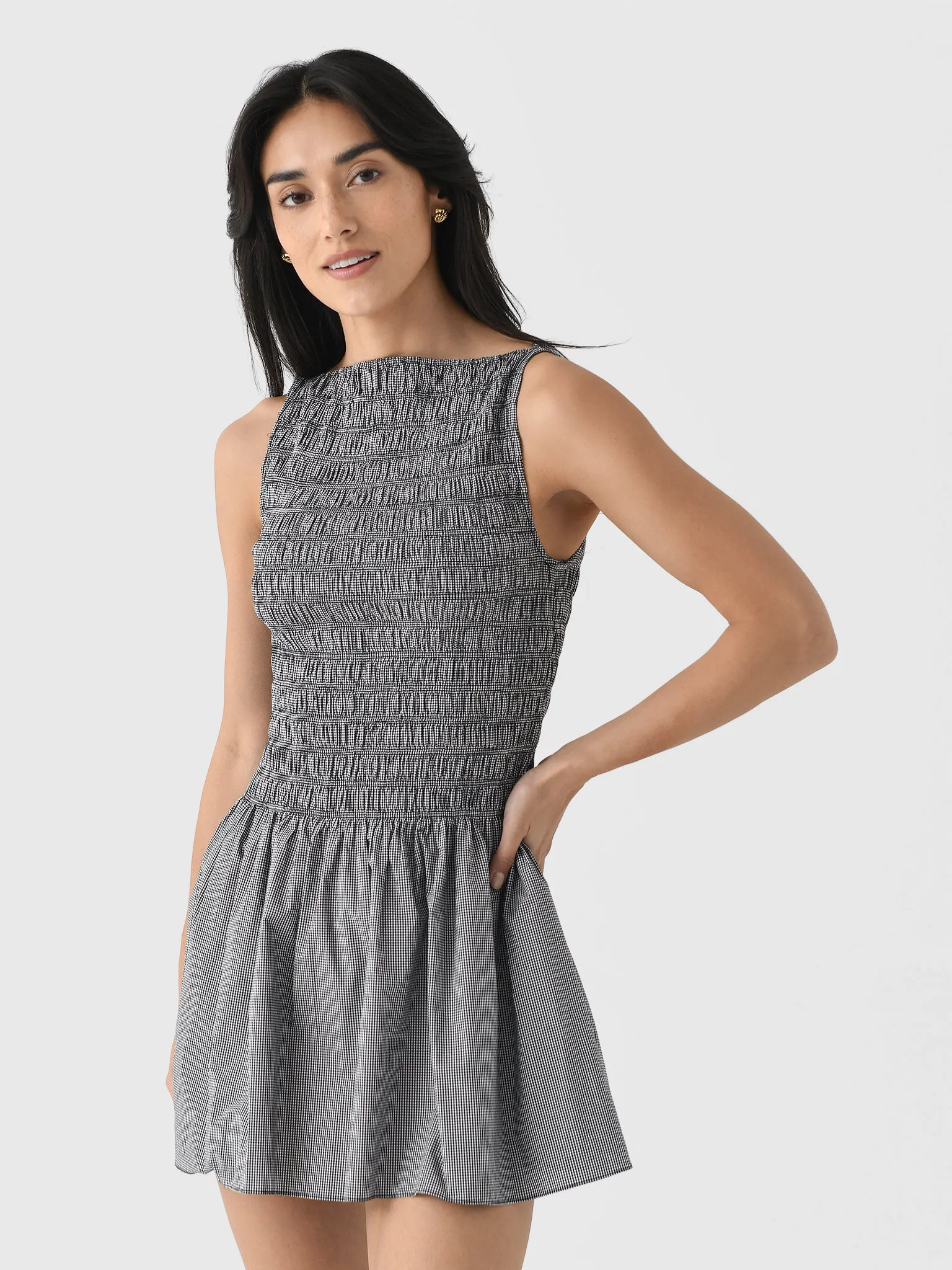 Faithfull The Brand Women's Noa Mini Dress sold by Saint Bernard