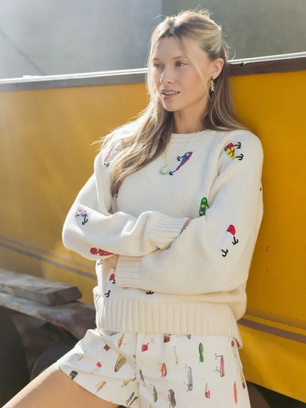 Mother Women's The Raglan Pullover made by MOTHER