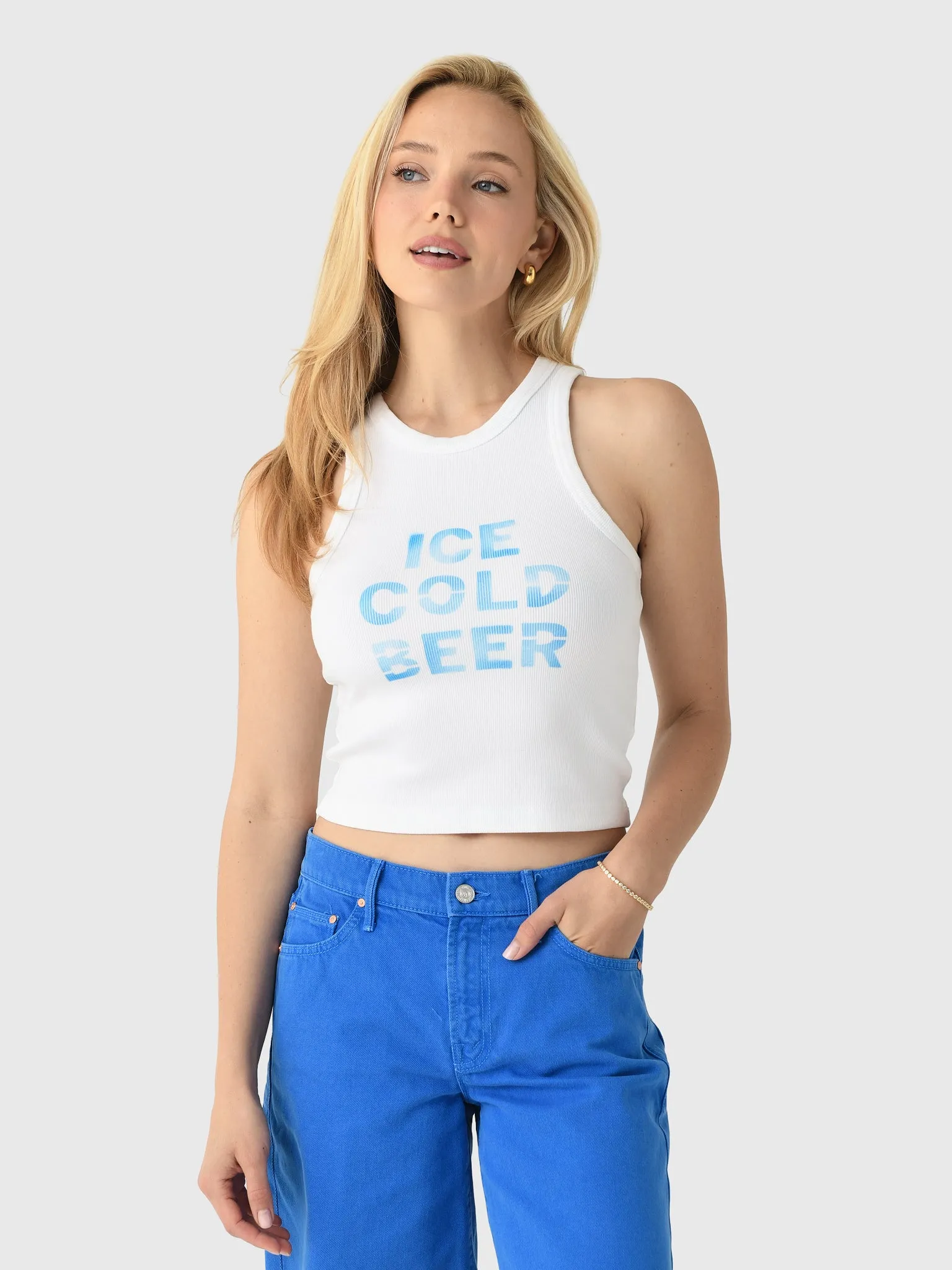 Mother Women's The Chin Ups Chop Tank sold by Saint Bernard