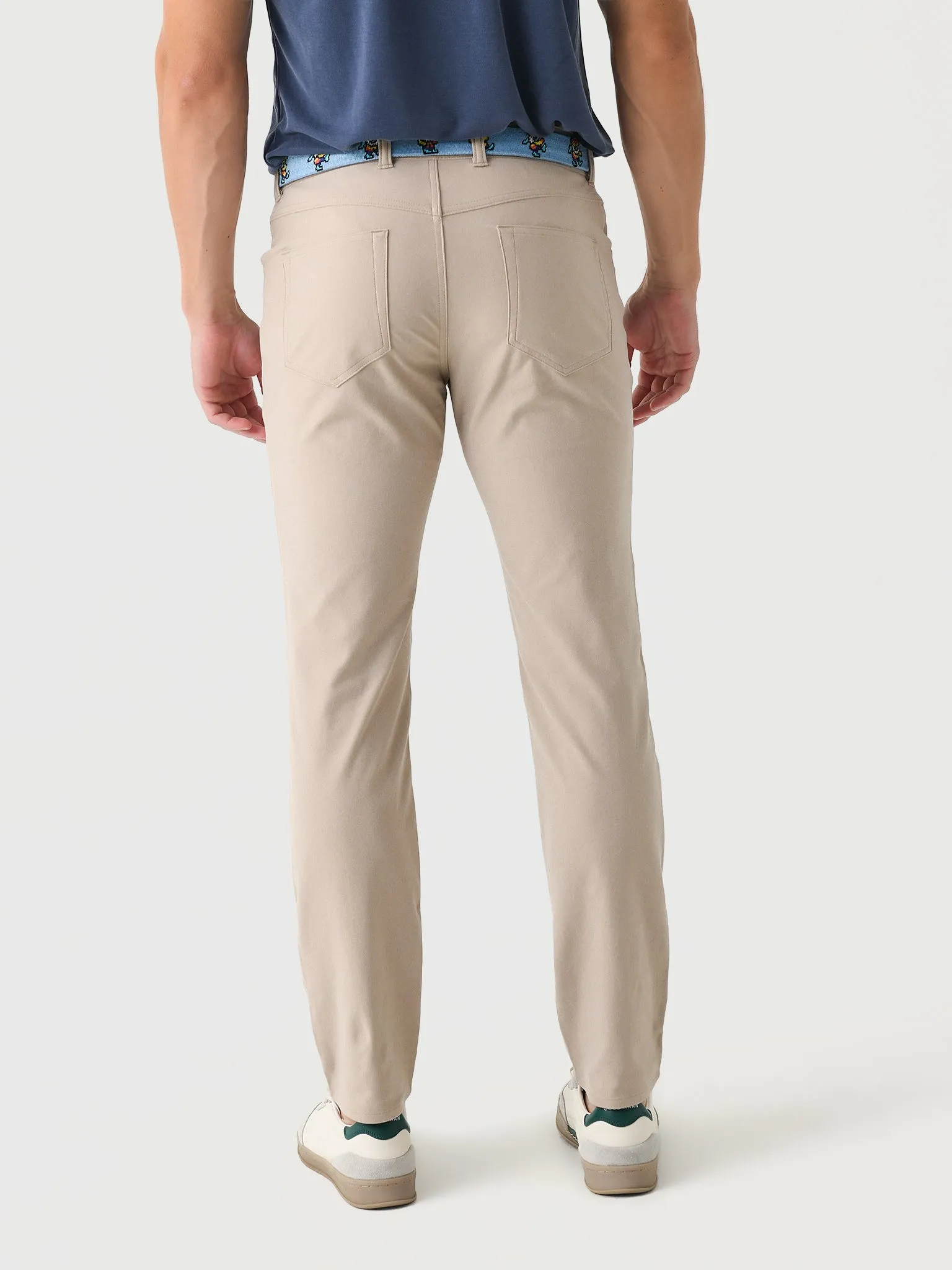 Peter Millar Crown Sport Men's Brevard Performance Flannel Five-Pocket Pant sold by Saint Bernard product image thumbnail 4