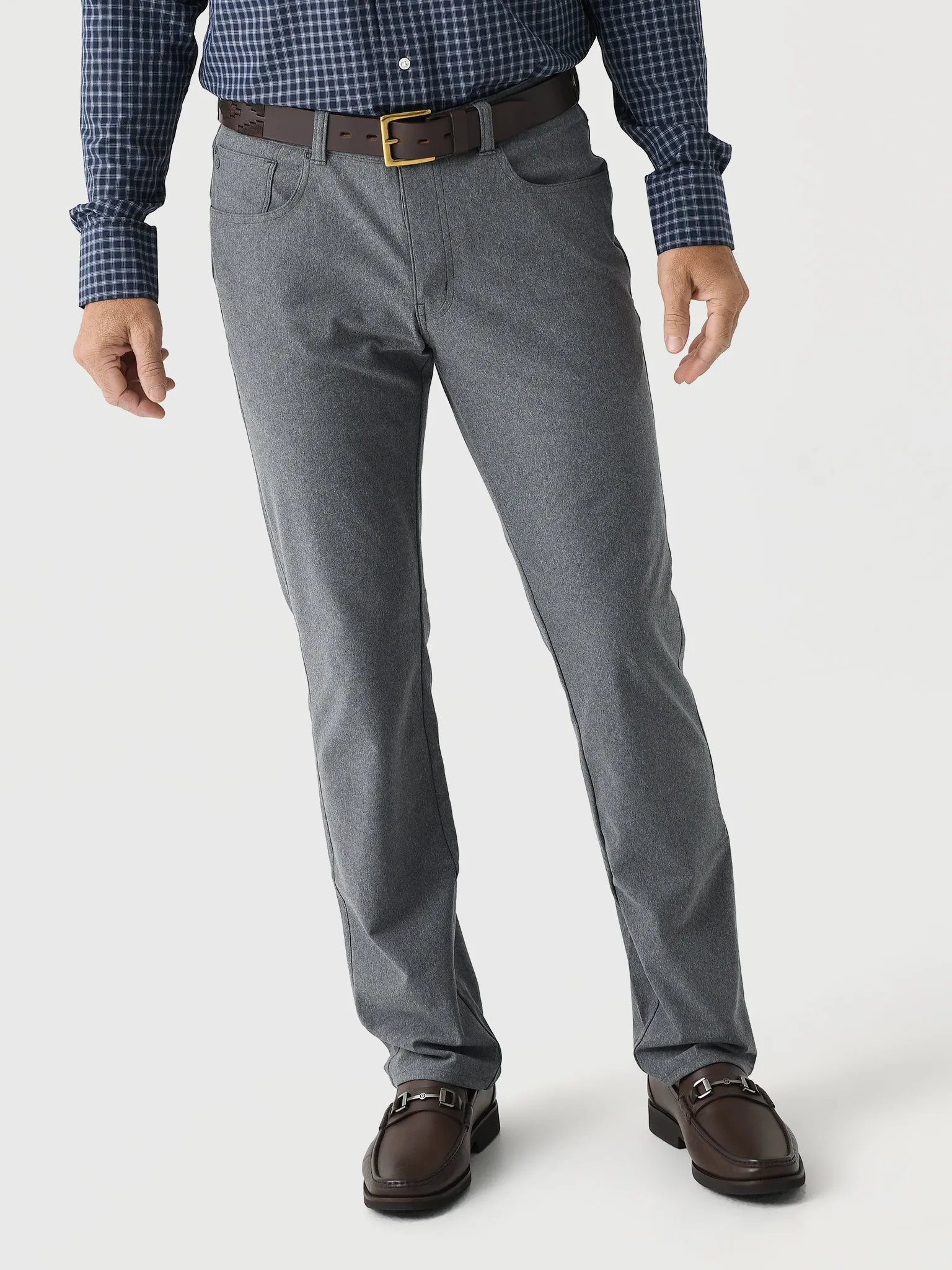 Peter Millar Crown Sport Men's Brevard Performance Flannel Five-Pocket Pant sold by Saint Bernard product image thumbnail 5