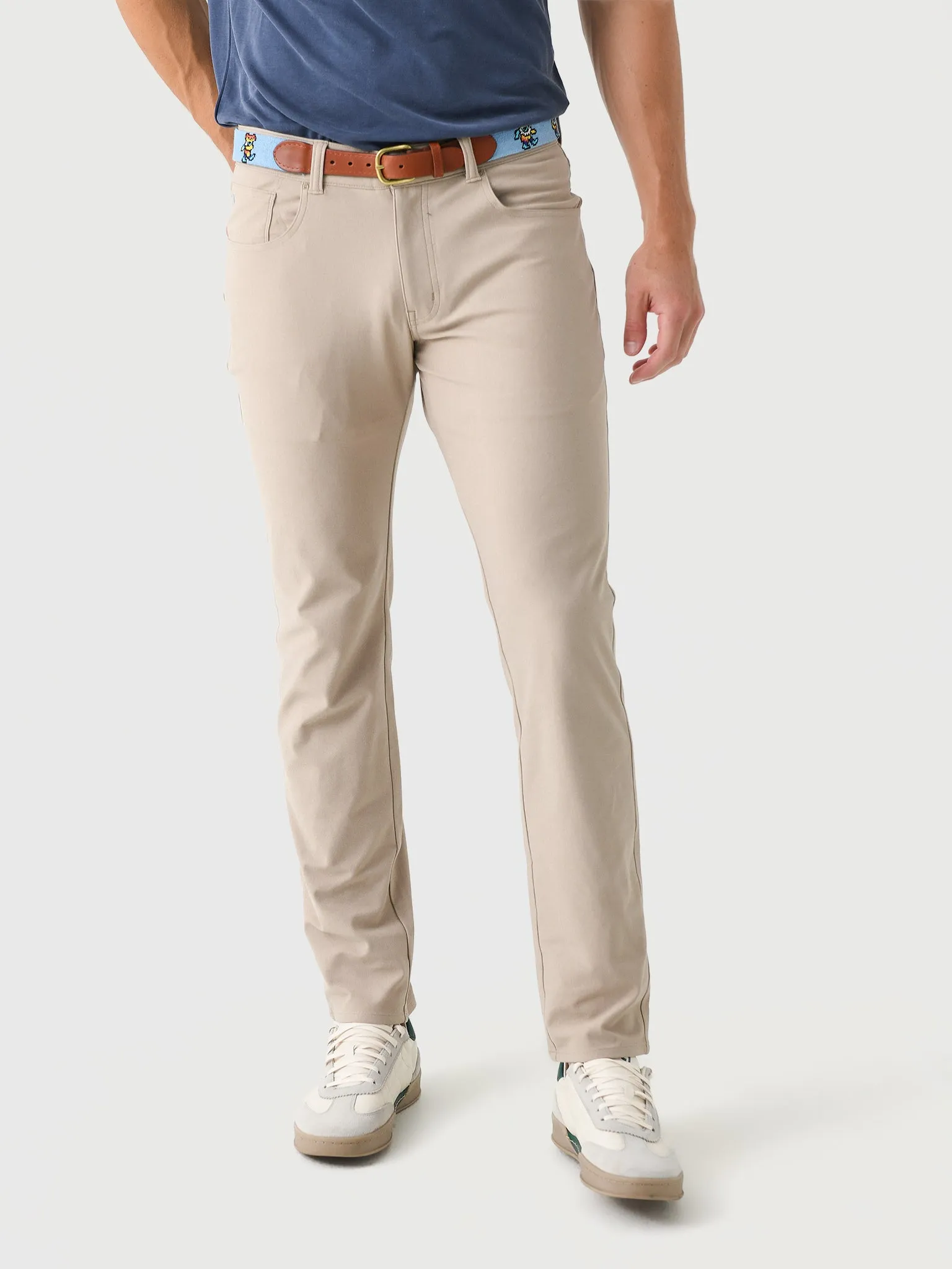 Peter Millar Crown Sport Men's Brevard Performance Flannel Five-Pocket Pant sold by Saint Bernard