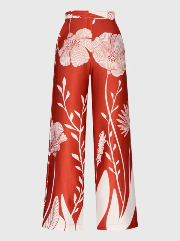 Andres Otalora Women's Ama y Haz Wide Leg Pant made by ANDRES OTALORA