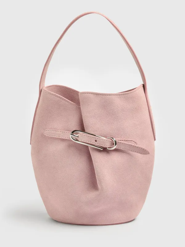 Liffner Mini Belted Bucket Bag made by Liffner