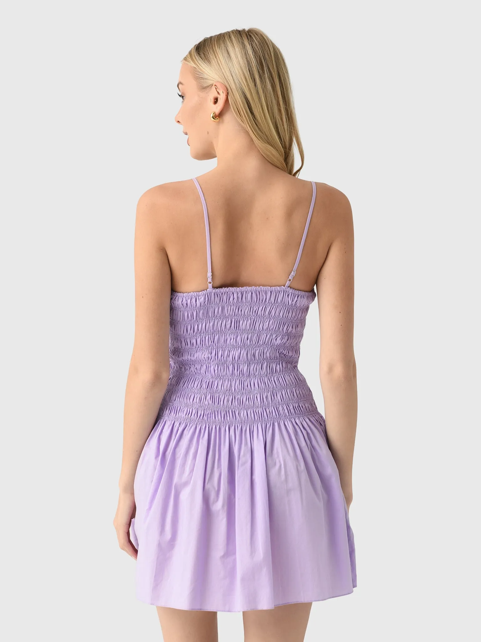 Faithfull The Brand Women's Araceli Mini Dress sold by Saint Bernard product image thumbnail 4