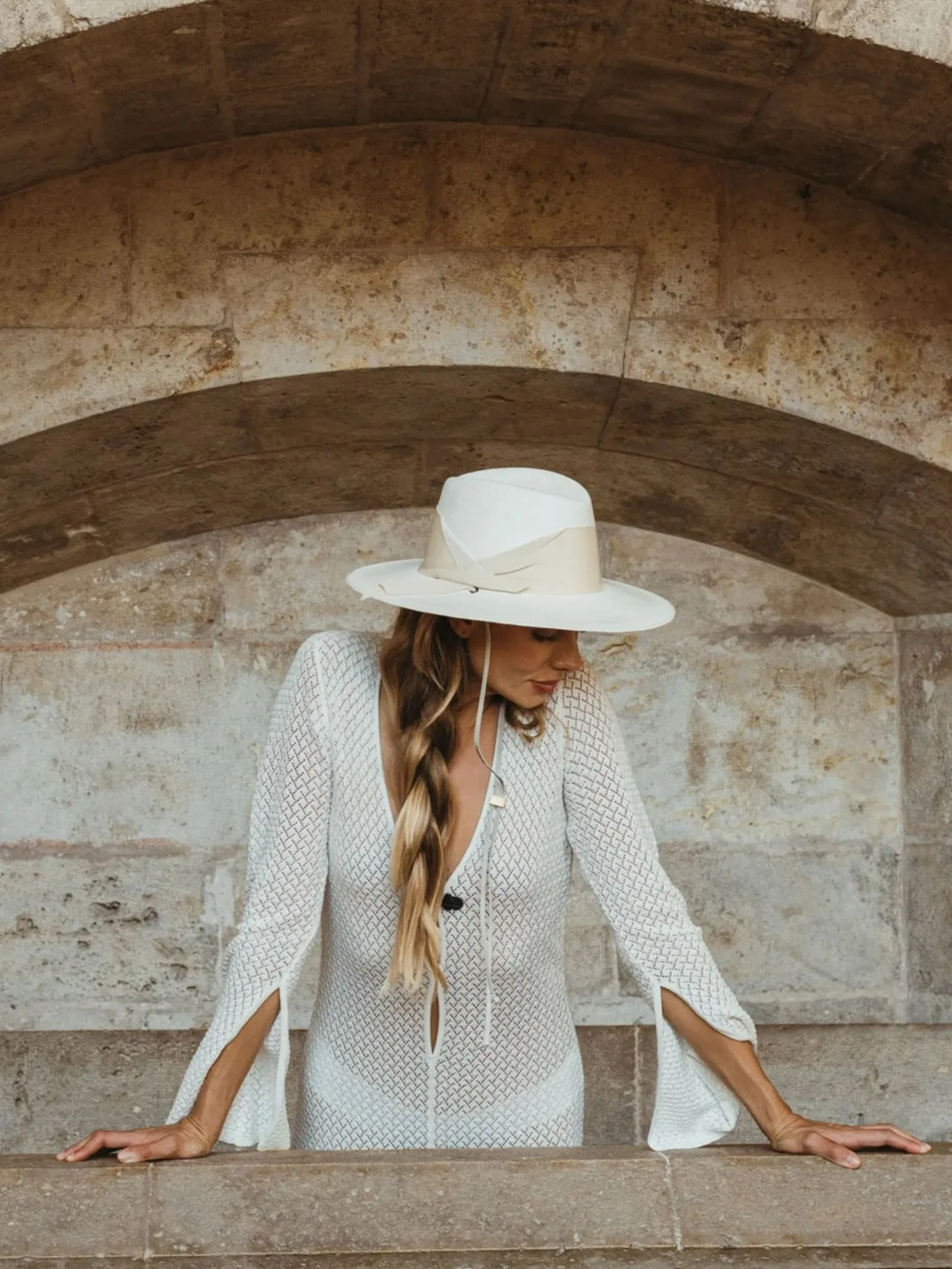 Freya Women's Field Gardenia Hat sold by Saint Bernard