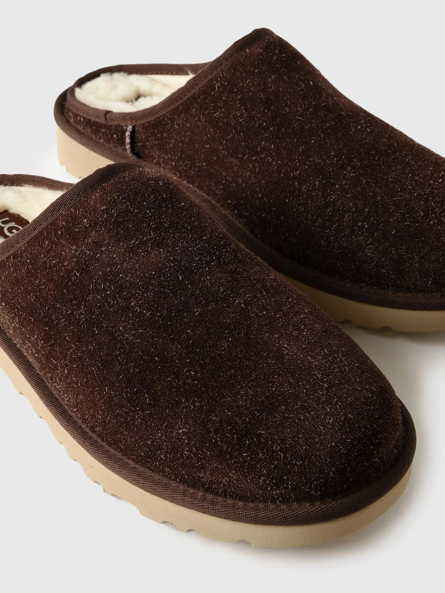 UGG Men's Classic Slip-On Shaggy Suede Slipper sold by Saint Bernard product image thumbnail 3
