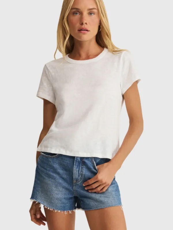 Z Supply Women's Junie Slub Tee made by Z Supply