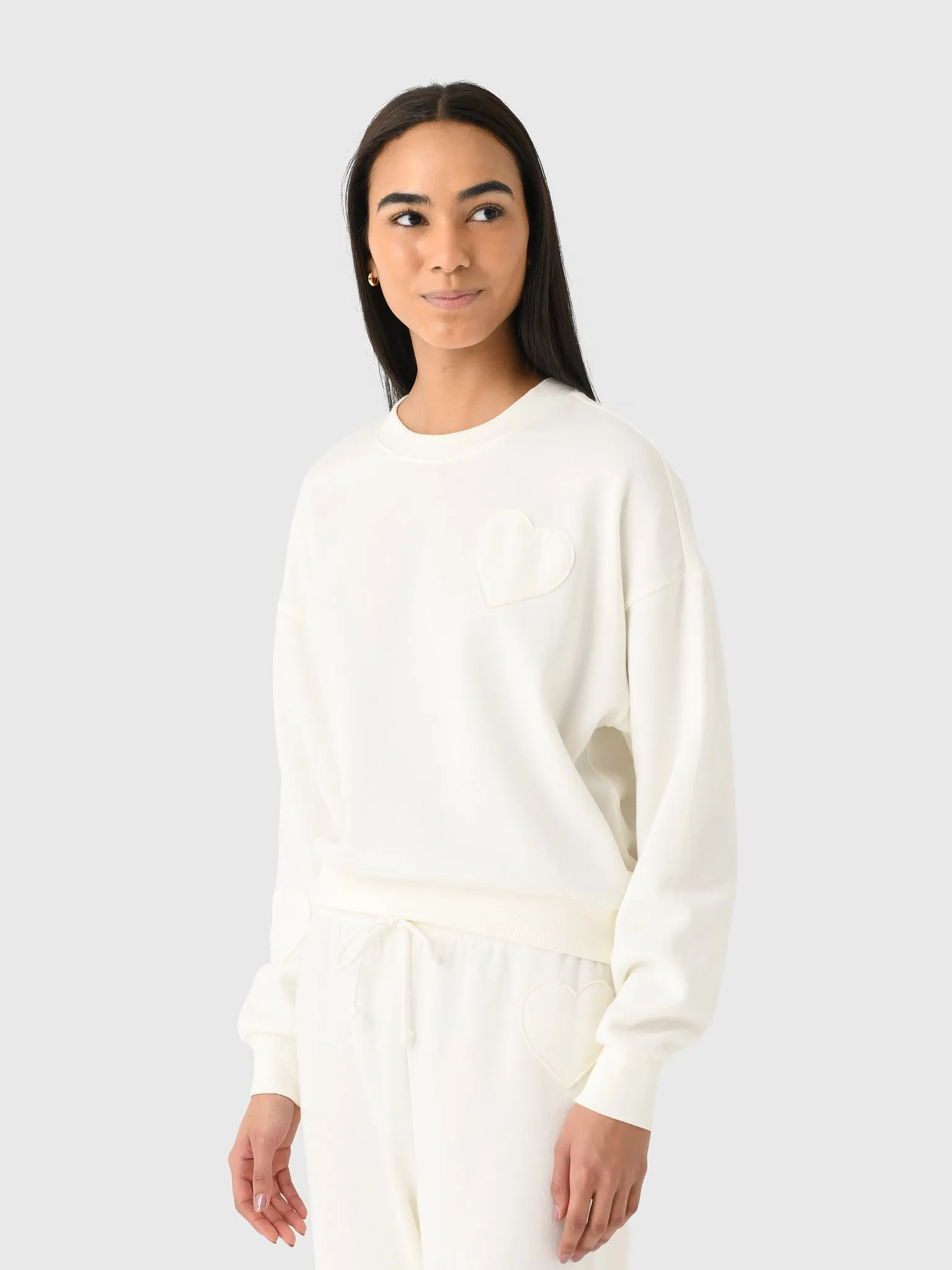 Z Supply Women's Heart It Sweatshirt sold by Saint Bernard