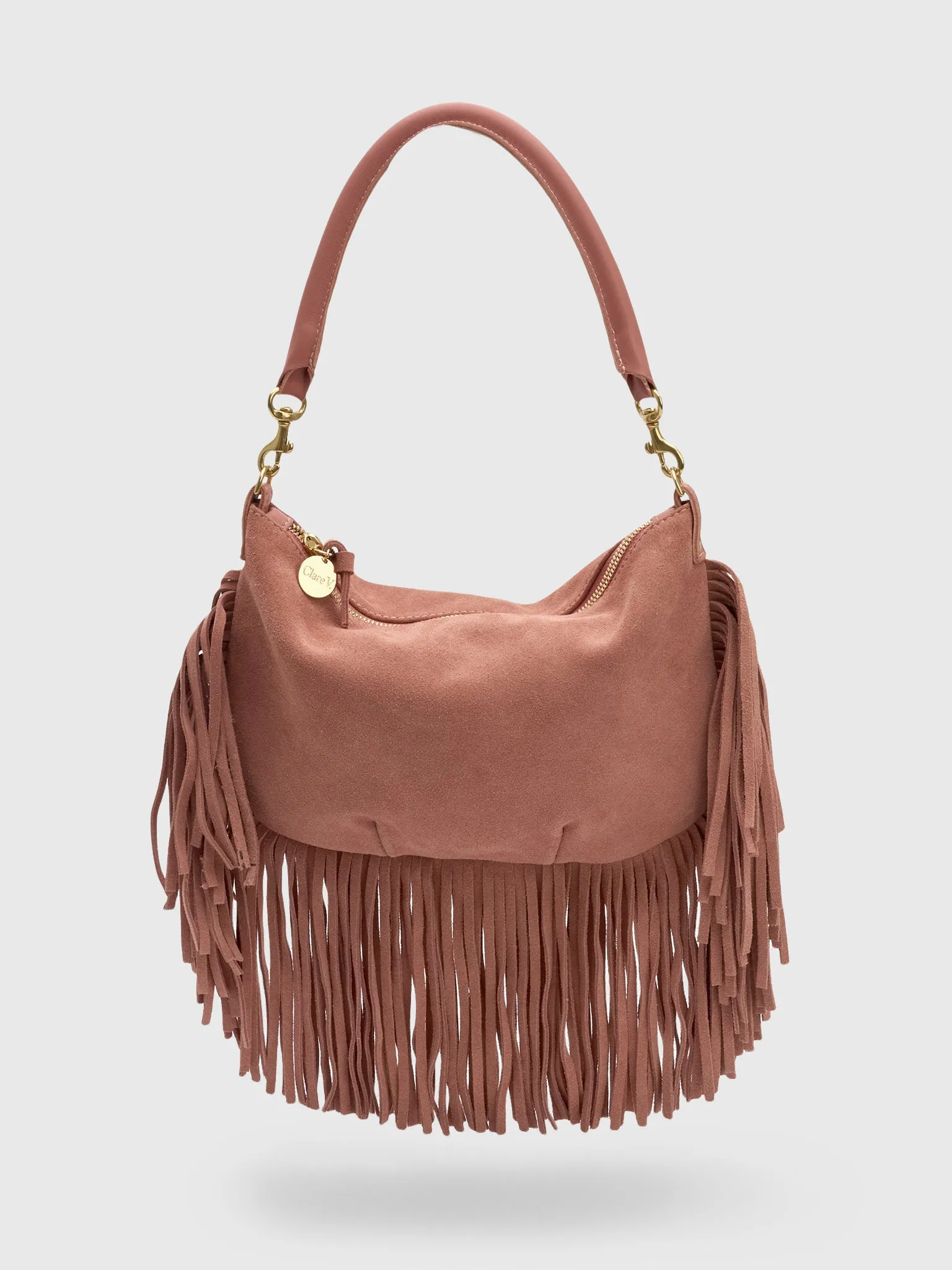 Clare V. Petit Moyen Messenger Bag sold by Saint Bernard