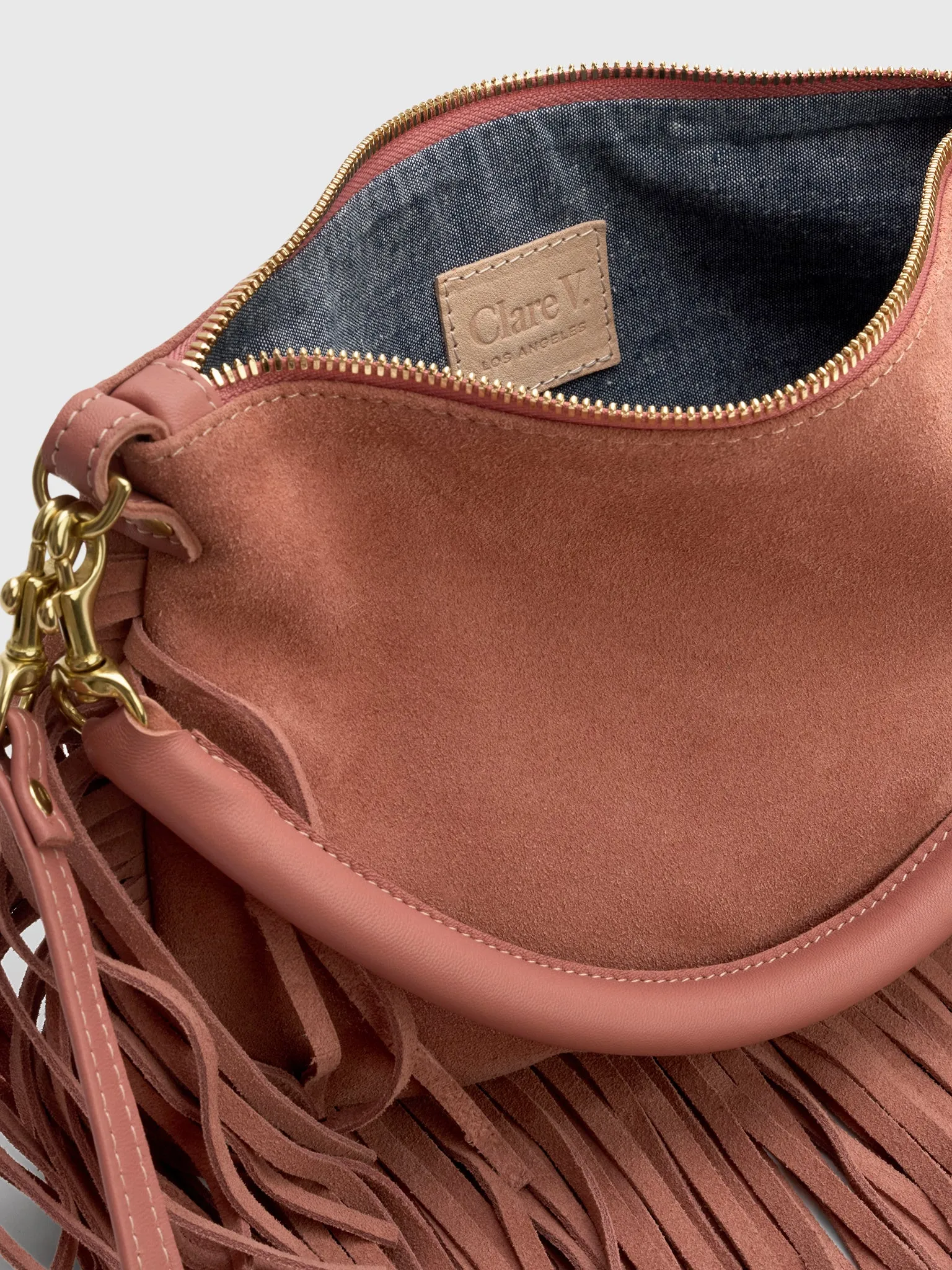 Clare V. Petit Moyen Messenger Bag sold by Saint Bernard product image thumbnail 4