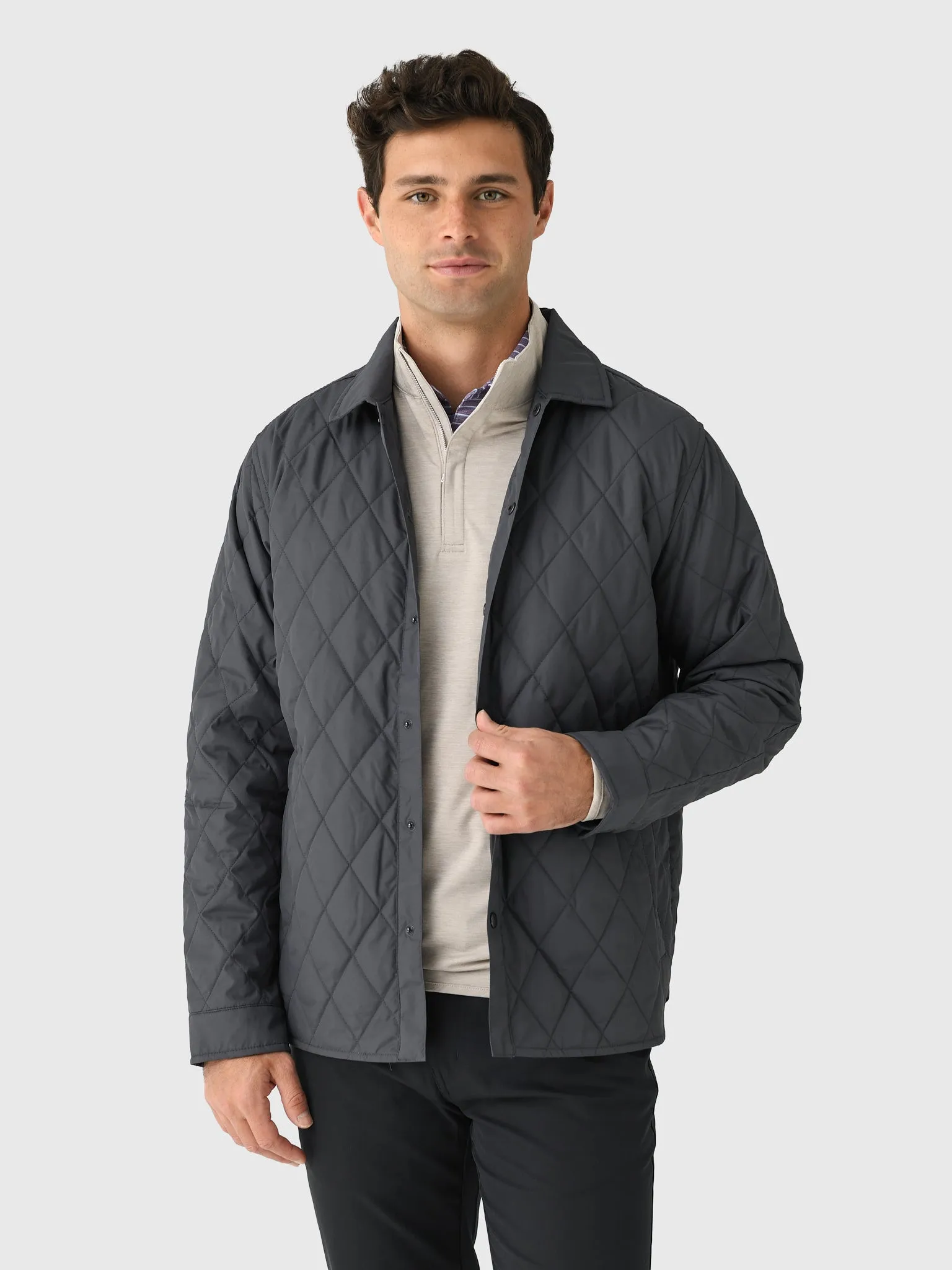 Peter Millar Crown Men's Brighton Shirt Jacket sold by Saint Bernard