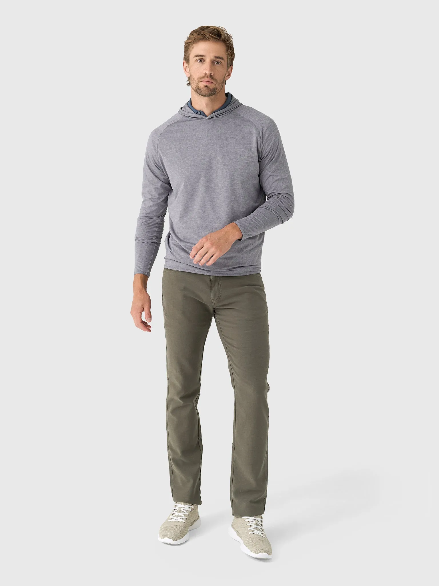 Peter Millar Crown Crafted Men's Stealth Performance Hoodie sold by Saint Bernard product image thumbnail 2