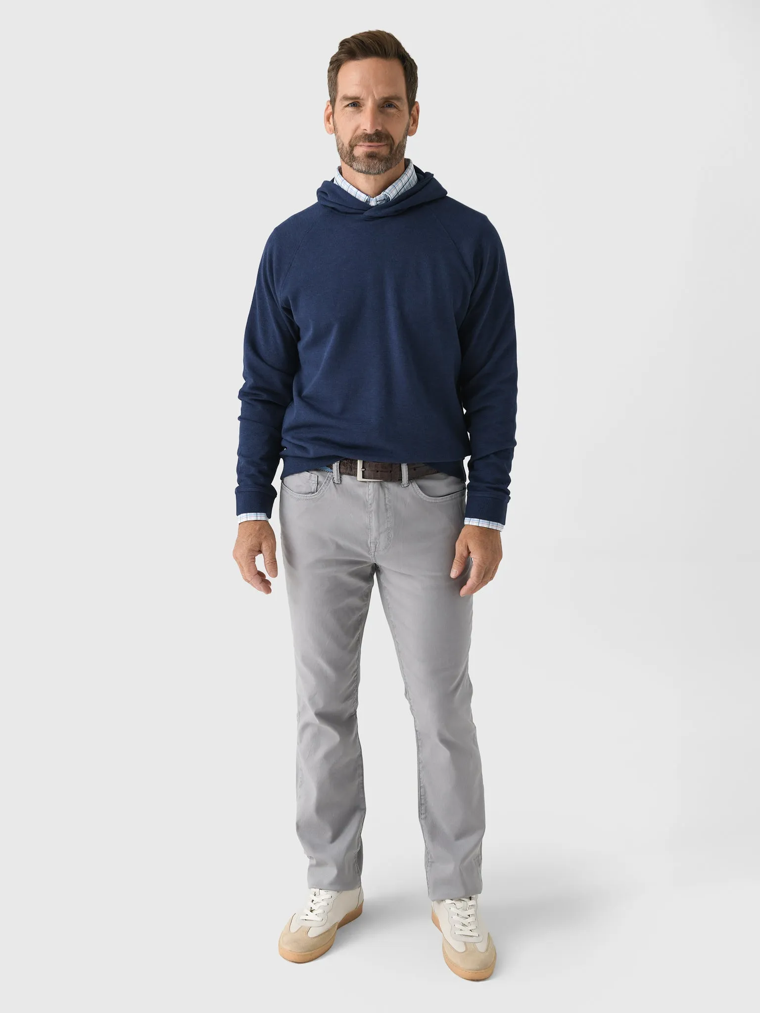 Peter Millar Crown Men's Comfort Knit Hoodie sold by Saint Bernard product image thumbnail 2