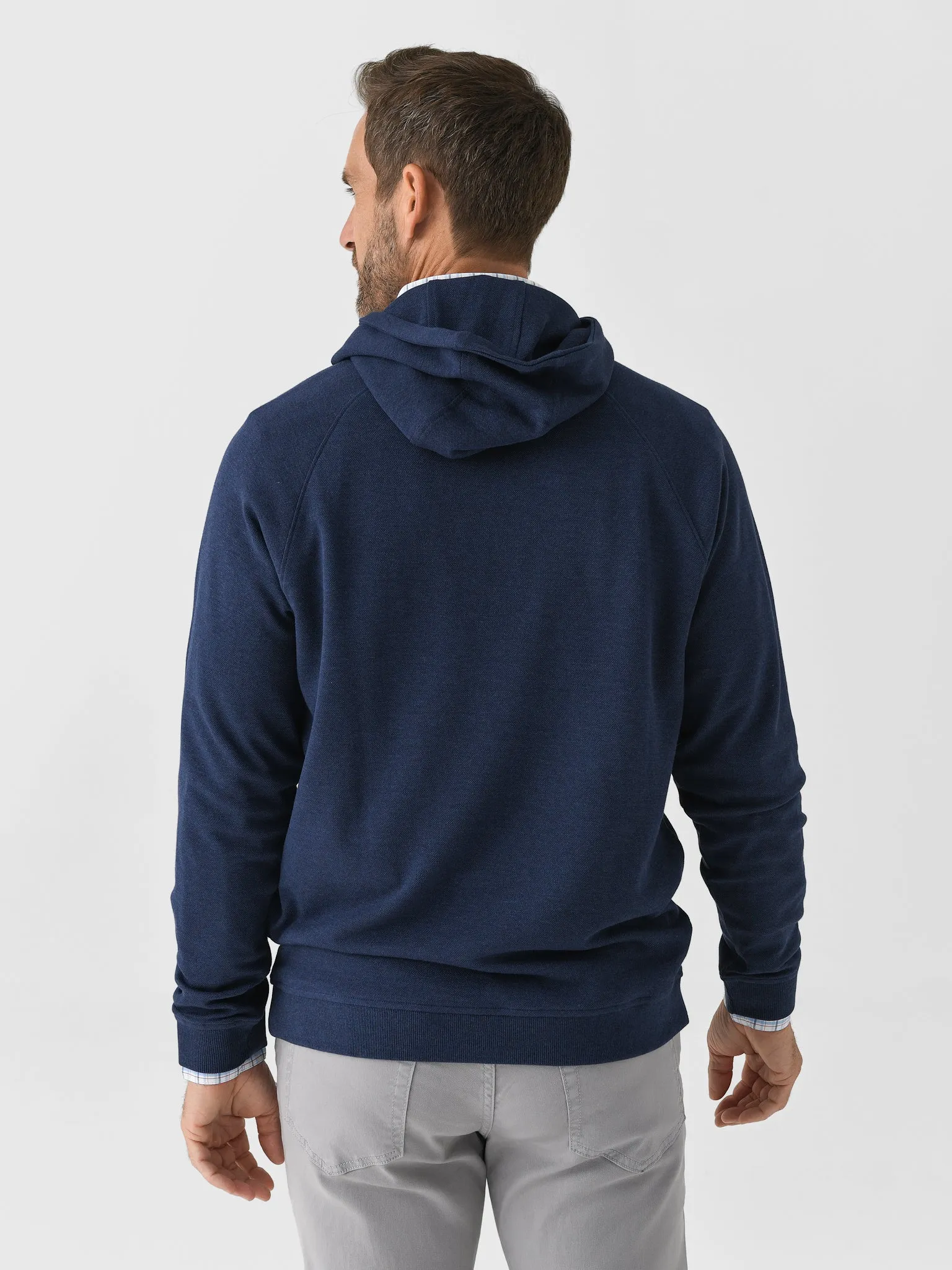 Peter Millar Crown Men's Comfort Knit Hoodie sold by Saint Bernard product image thumbnail 4