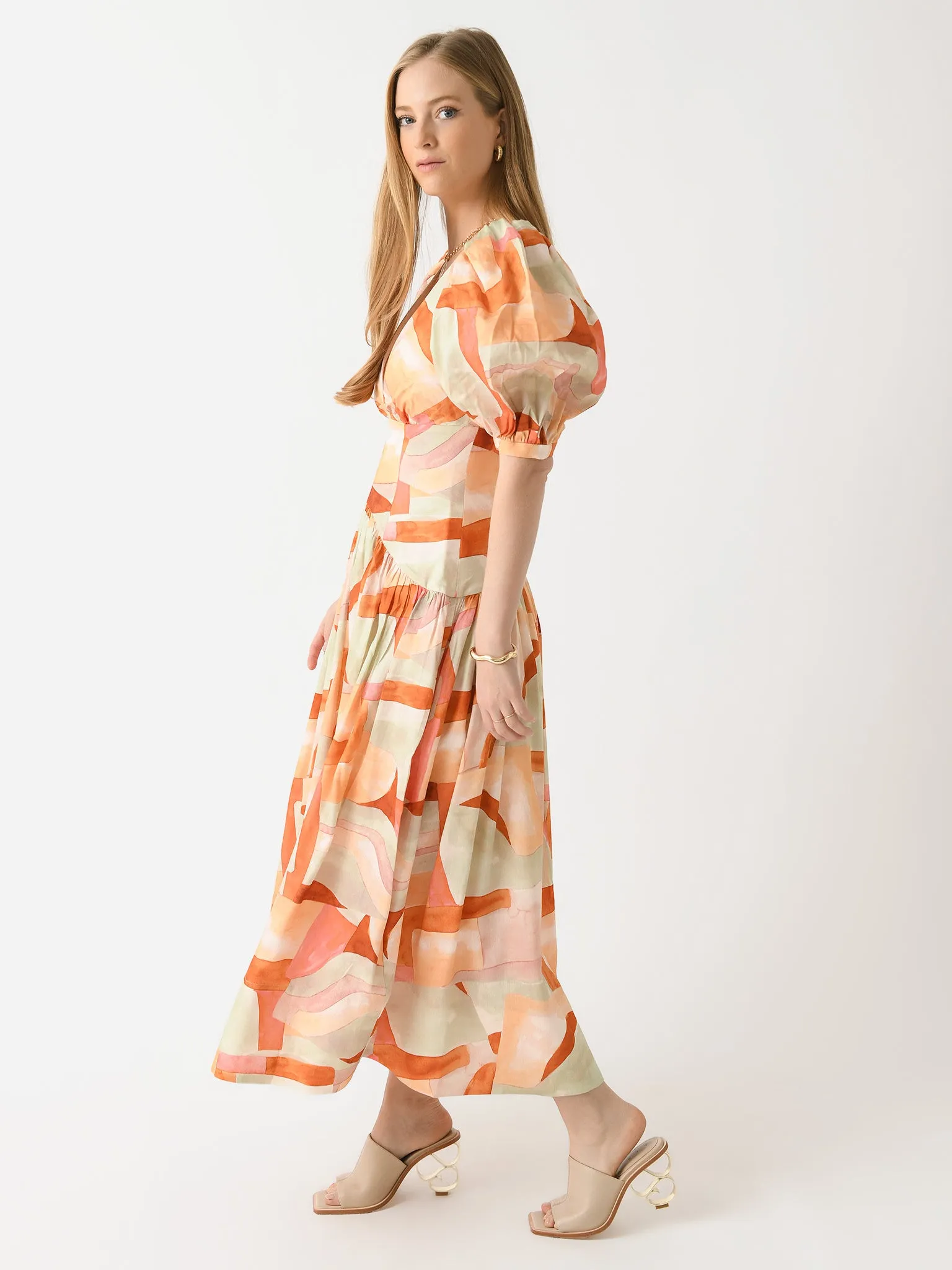 Acler Women's Princeton Midi Dress sold by Saint Bernard product image thumbnail 2