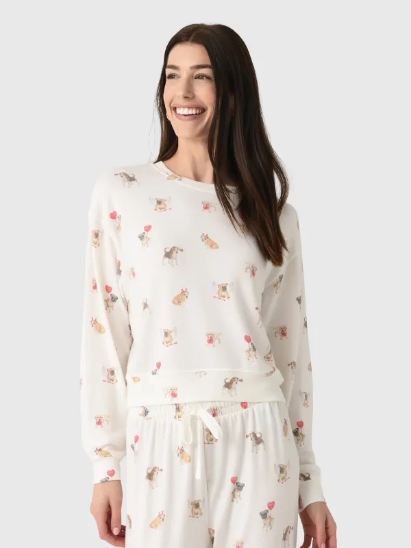 Z Supply Women's Bisous Love Pup Top sold by Saint Bernard