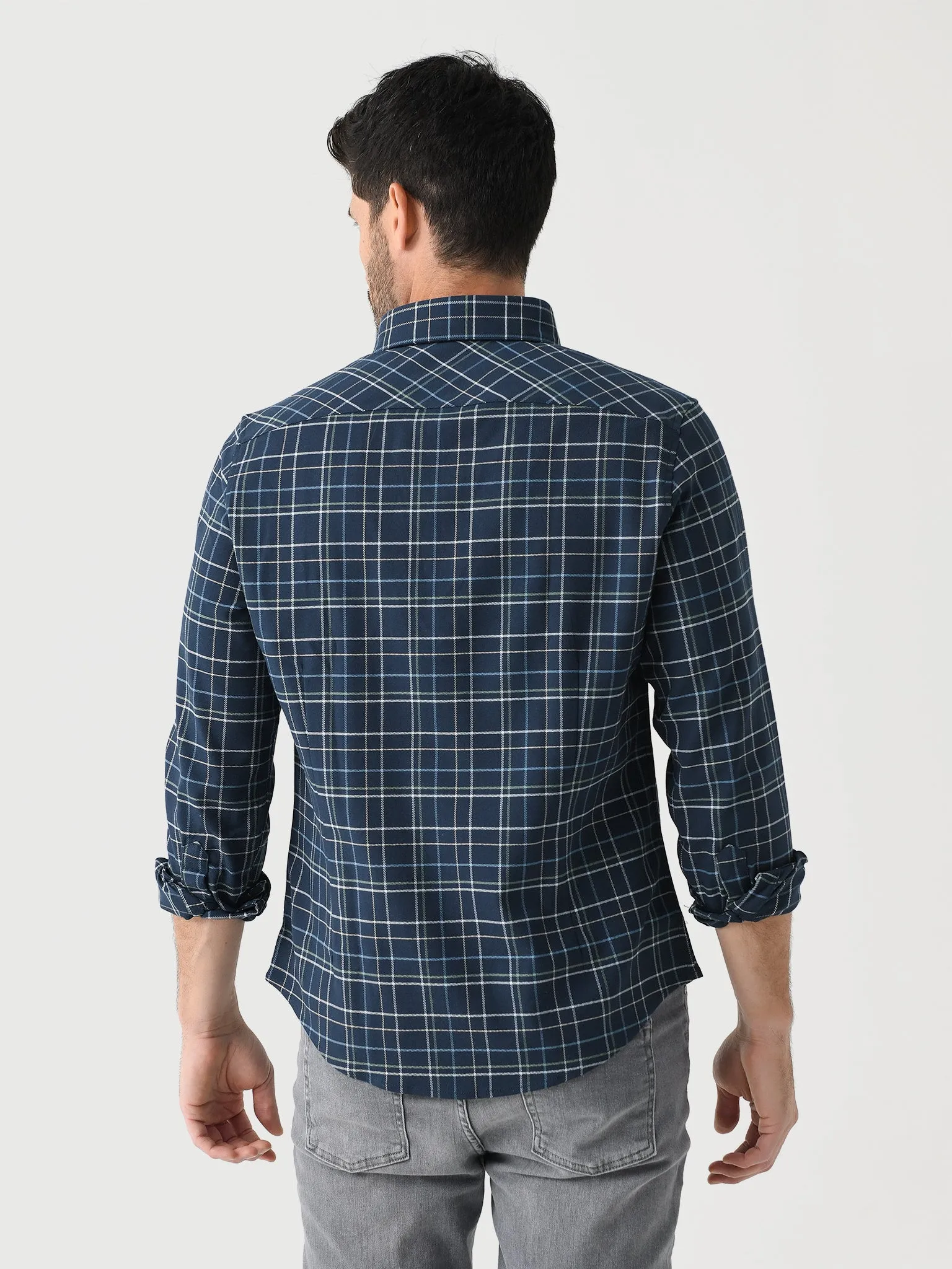 Mizzen+Main Men's Trim City Flannel Twill sold by Saint Bernard product image thumbnail 4