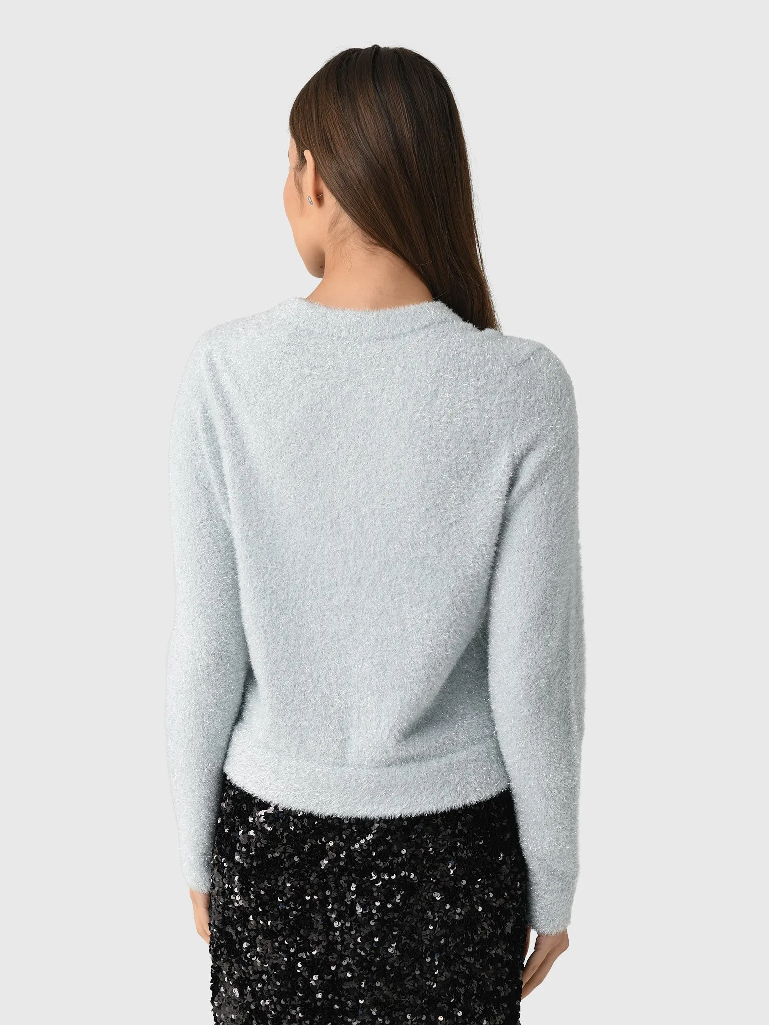 Vince Women's Metallic Eyelash Cardigan sold by Saint Bernard product image thumbnail 4