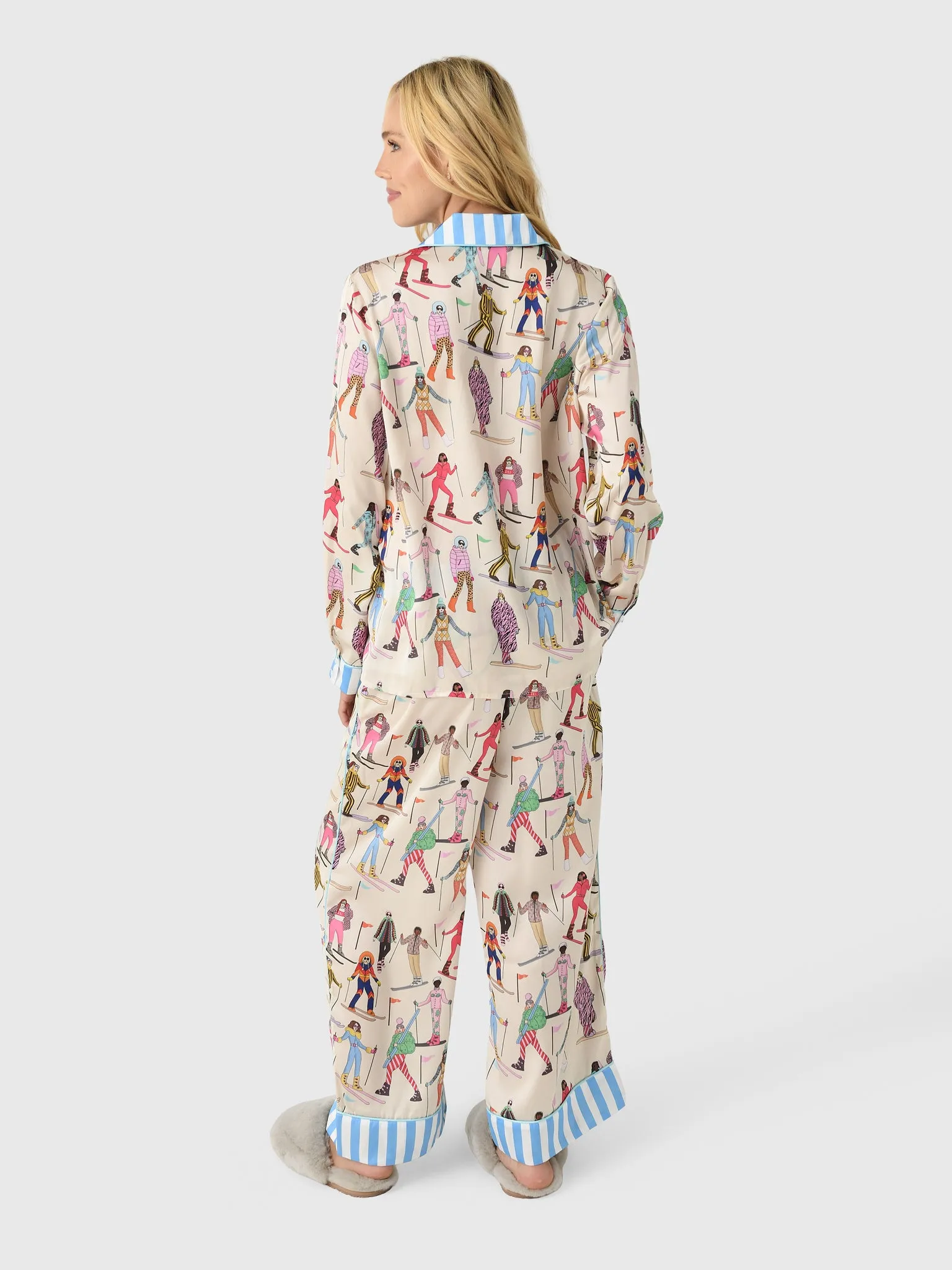 Karen Mabon Women's Après Ski Pajama Set sold by Saint Bernard product image thumbnail 3