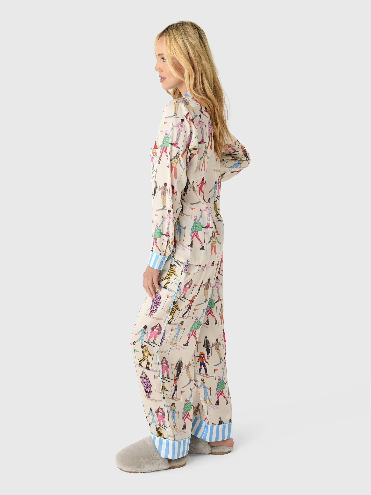 Karen Mabon Women's Après Ski Pajama Set sold by Saint Bernard product image thumbnail 2