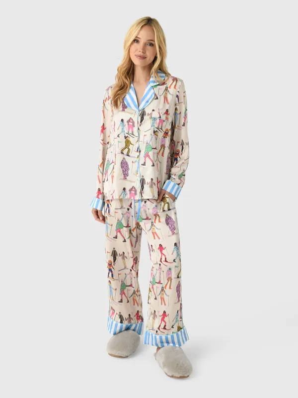 Karen Mabon Women's Après Ski Pajama Set made by Saint Bernard