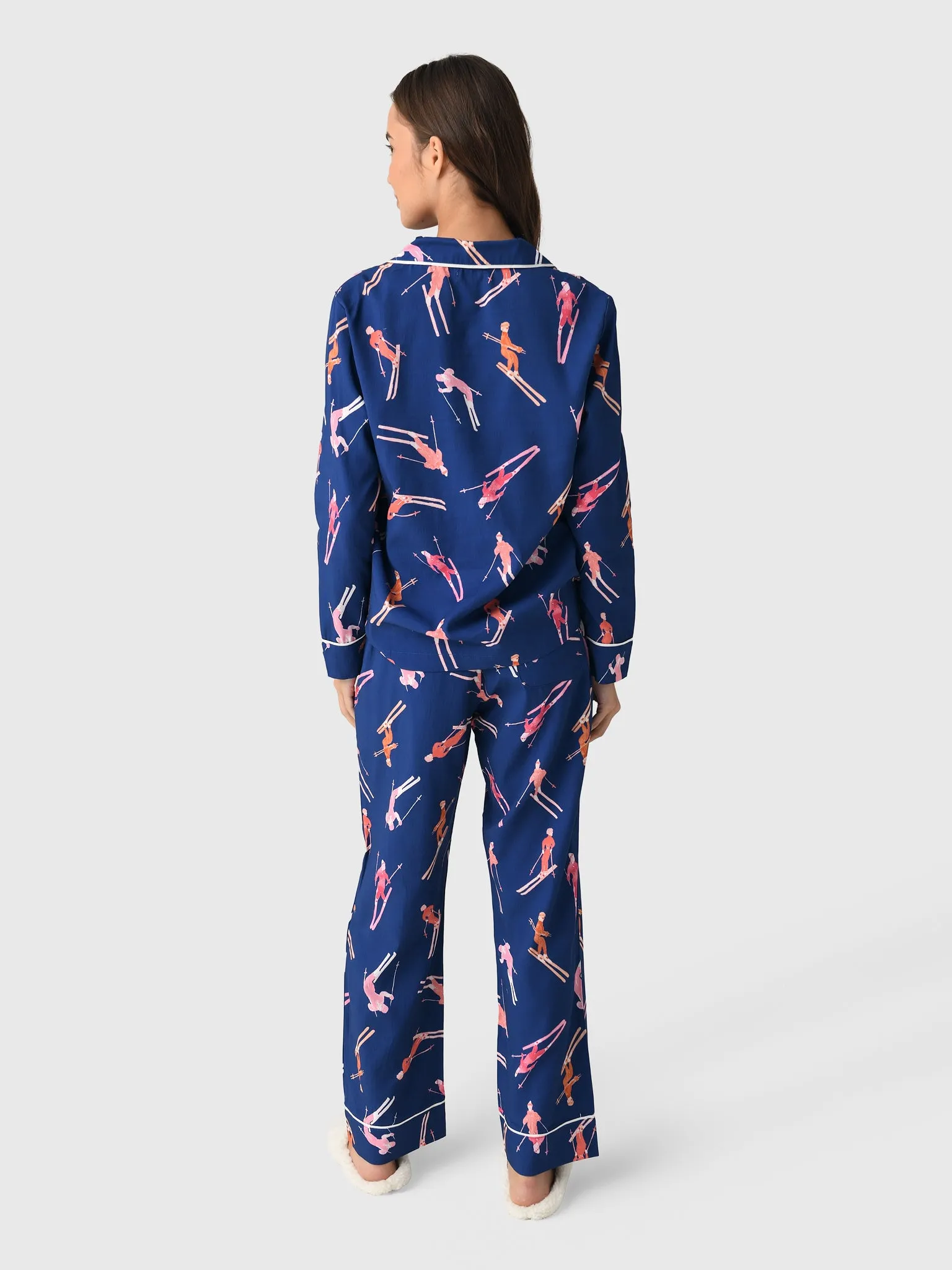 Katie Kime Women's Bluebird Day Long Sleeve Pajama Set sold by Saint Bernard product image thumbnail 2