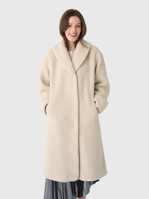 Velvet Women's Eleanor Sherpa Coat sold by Saint Bernard