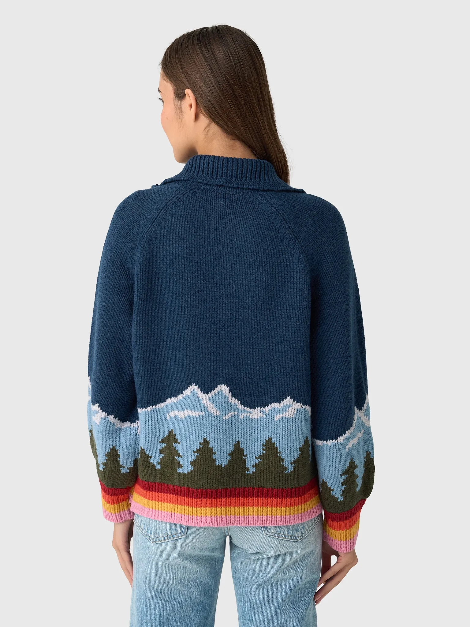 The Great Outdoors Women's The Vista Full-Zip Sweater sold by Saint Bernard product image thumbnail 3