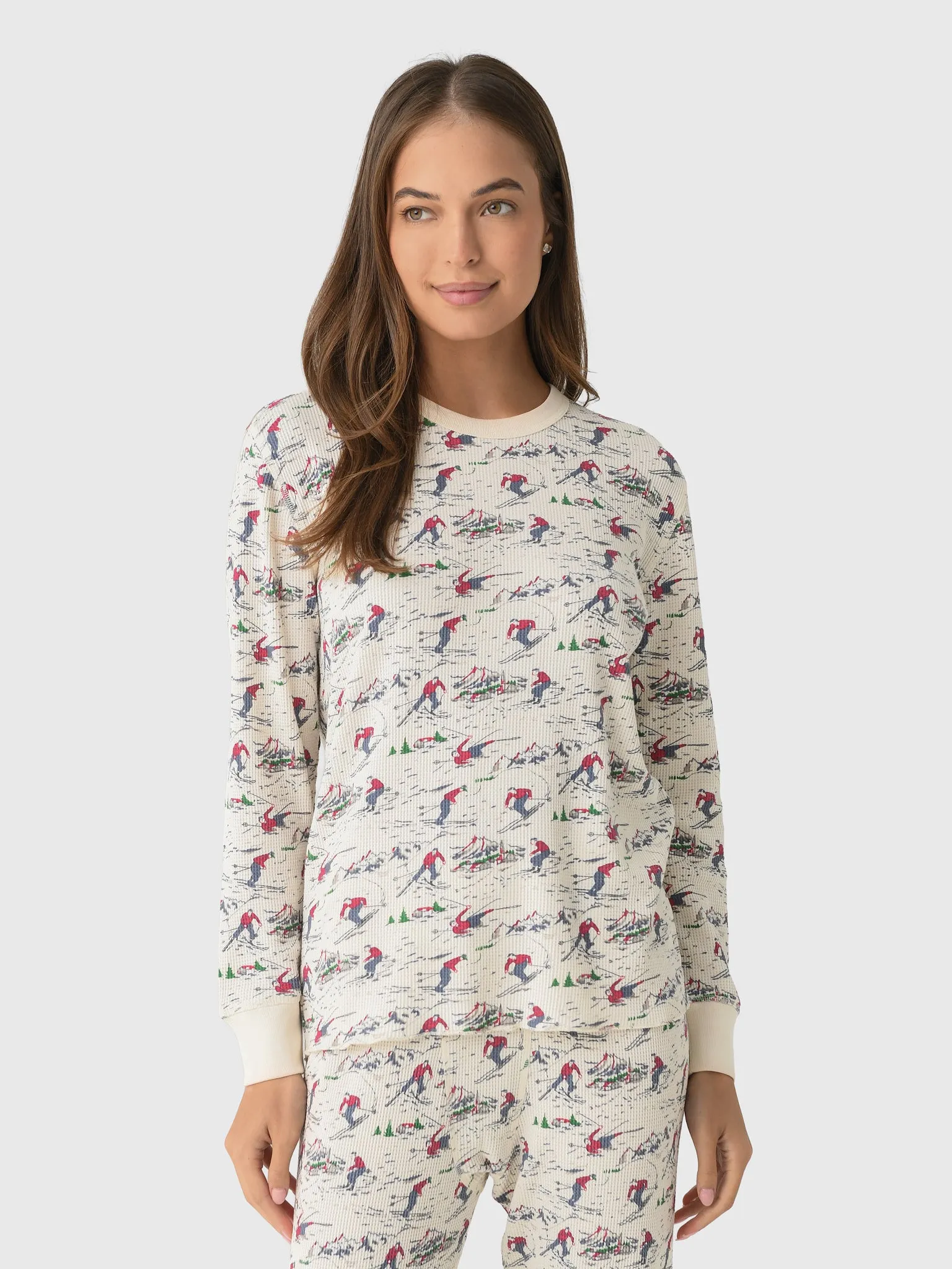 The Great Outdoors Women's The Classic Crew Thermal Top sold by Saint Bernard