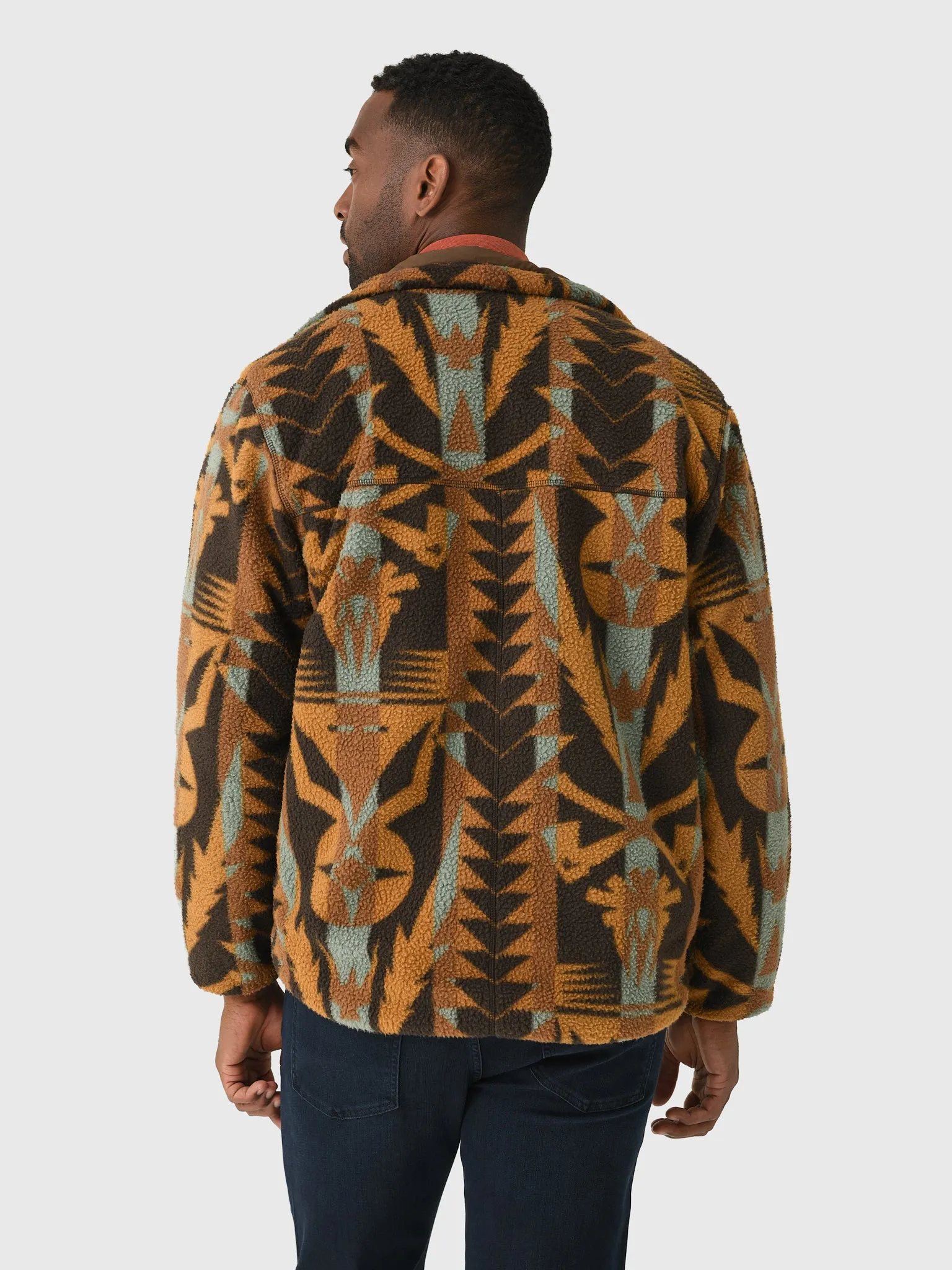Filson Men's Reversible Pile Fleece Jacket sold by Saint Bernard product image thumbnail 4