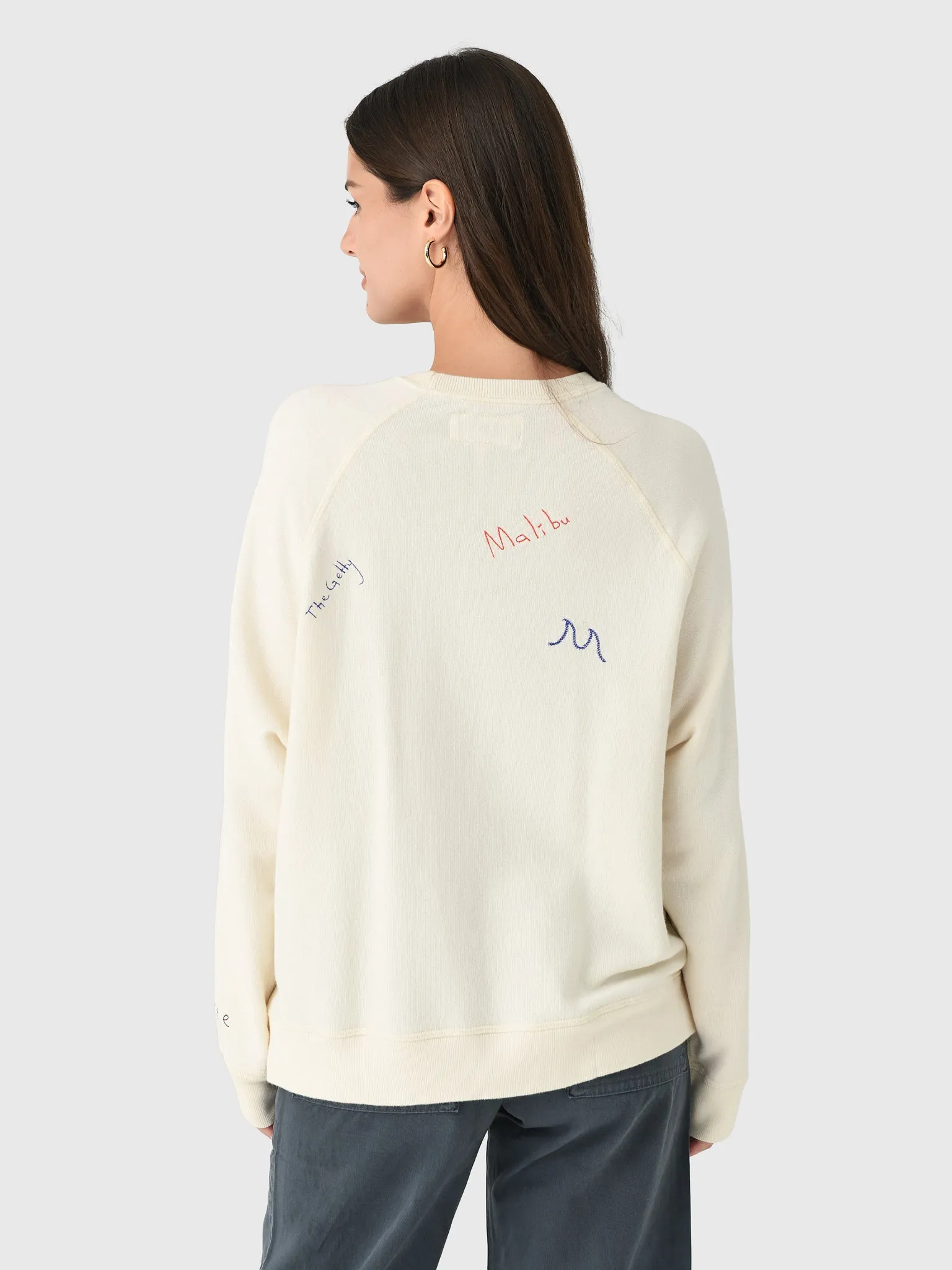 The Great Women's The Slouch Sweatshirt sold by Saint Bernard product image thumbnail 3