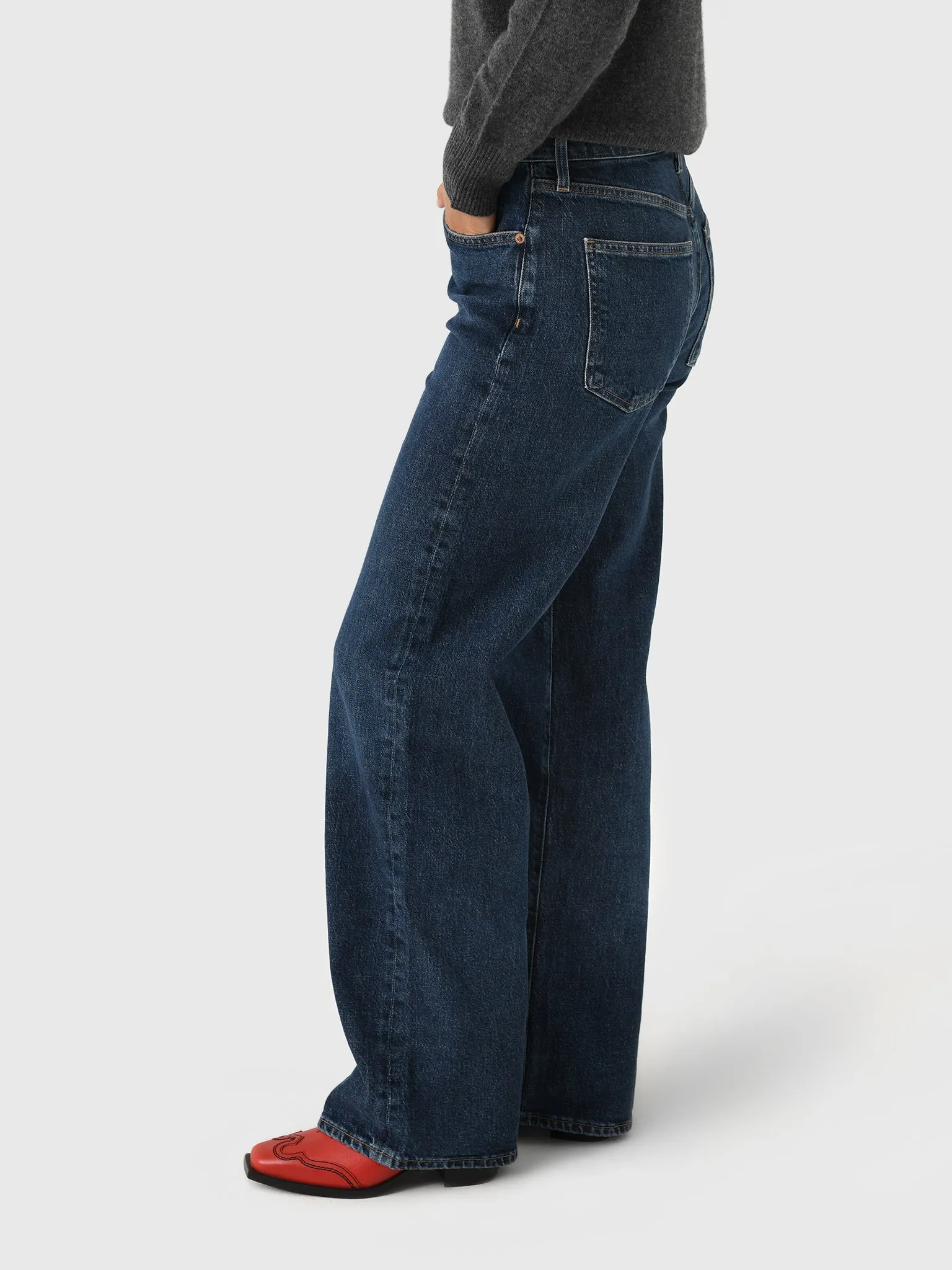 Agolde Women's Harper Straight Jean sold by Saint Bernard product image thumbnail 3