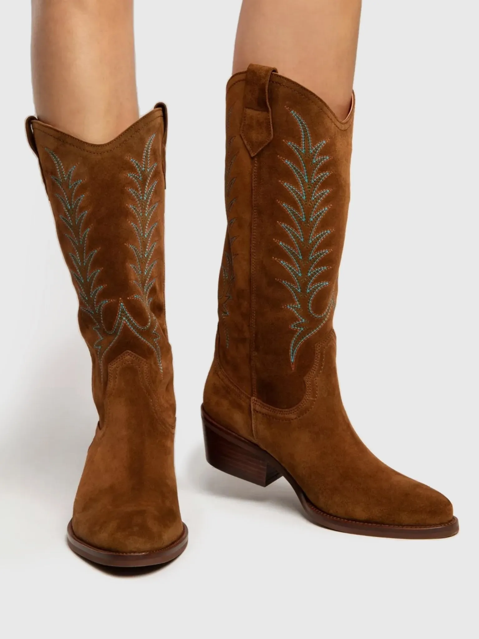 Penelope Chilvers Women's Goldie Embroidered Cowboy Boot sold by Saint Bernard product image thumbnail 3