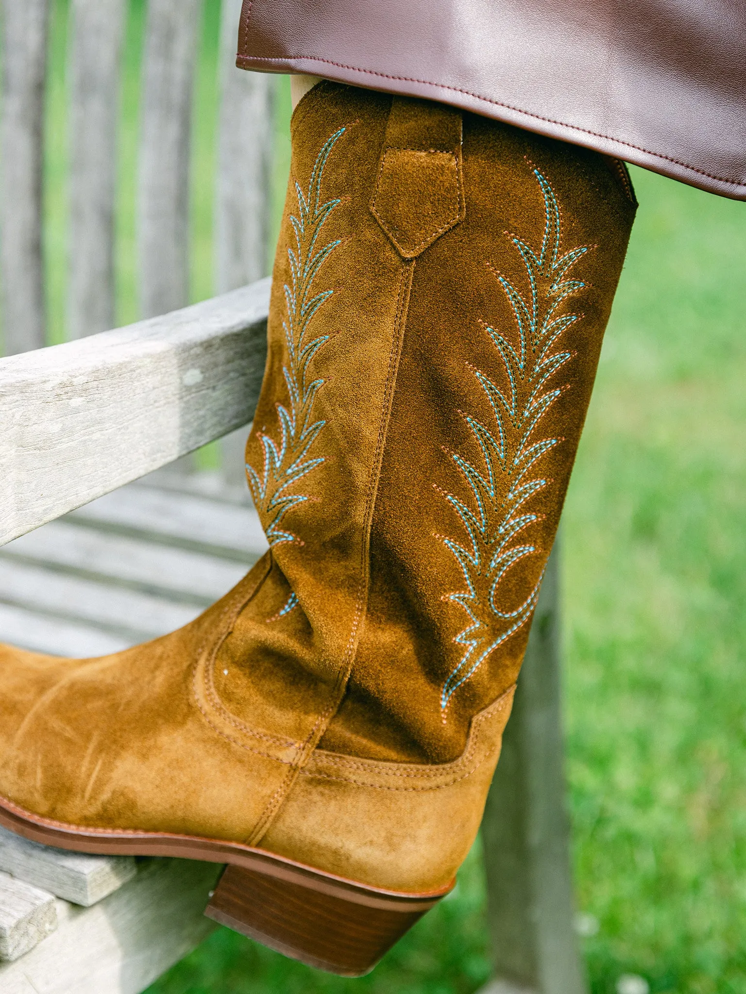 Penelope Chilvers Women's Goldie Embroidered Cowboy Boot sold by Saint Bernard product image thumbnail 2