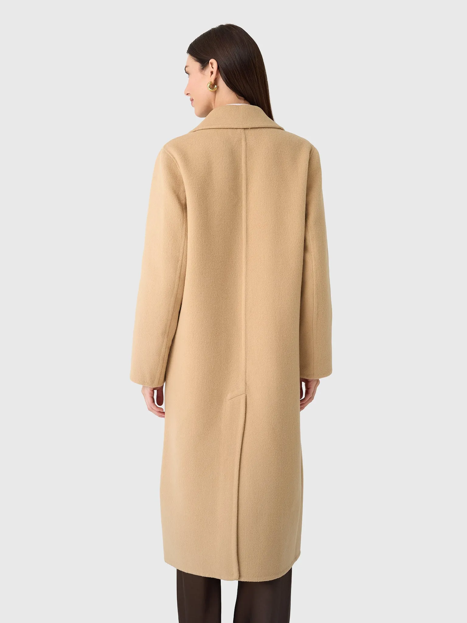 Vince Women's Wool-Blend Single-Breasted Coat sold by Saint Bernard product image thumbnail 3