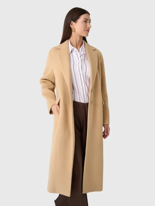 Vince Women's Wool-Blend Single-Breasted Coat made by Vince