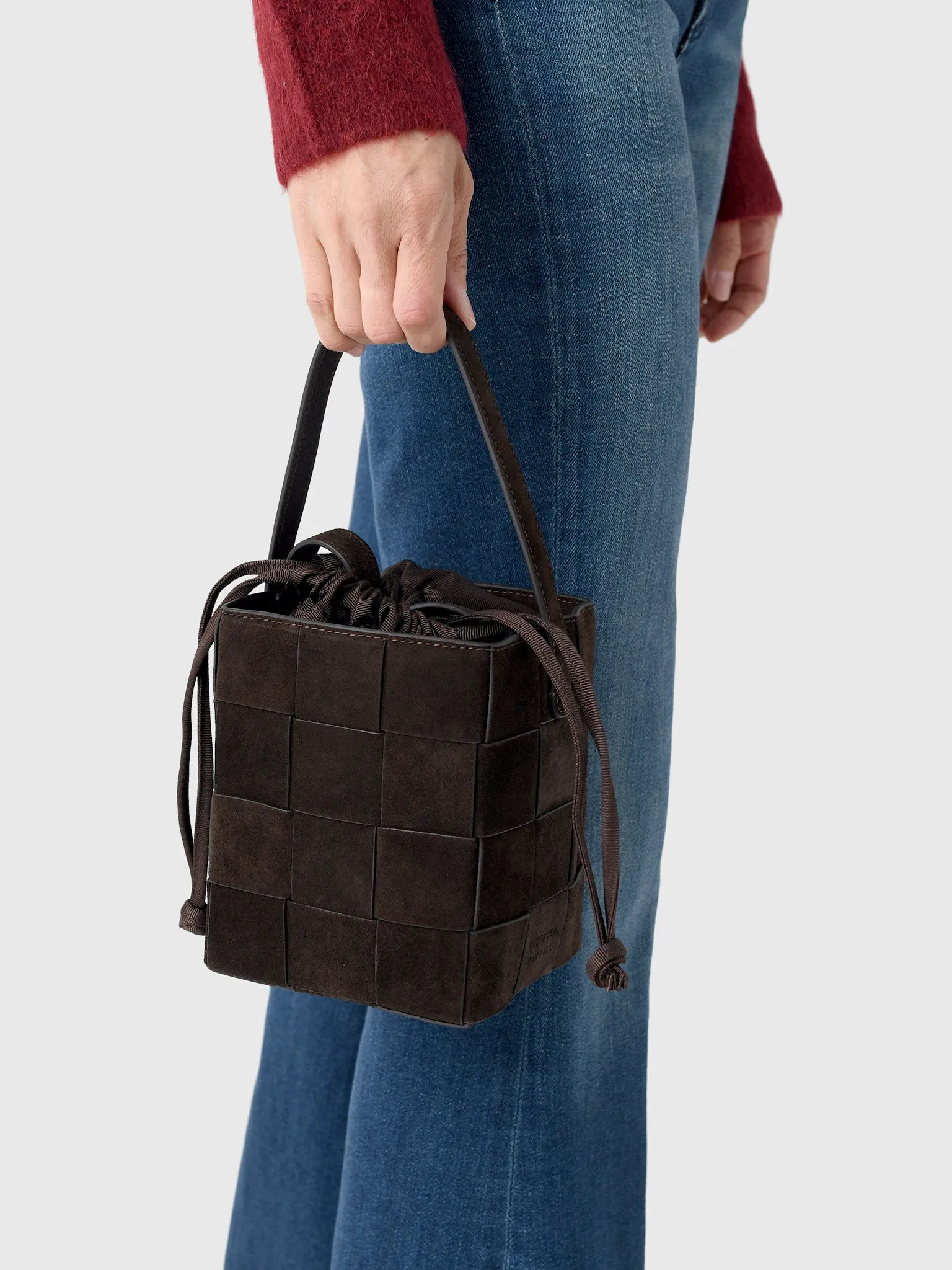 Loeffler Randall Laith Suede Bucket Bag sold by Saint Bernard product image thumbnail 2