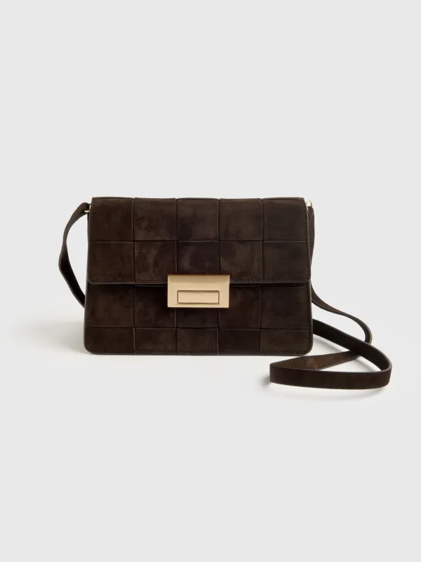 Loeffler Randall Delphine Suede Shoulder Bag sold by Saint Bernard