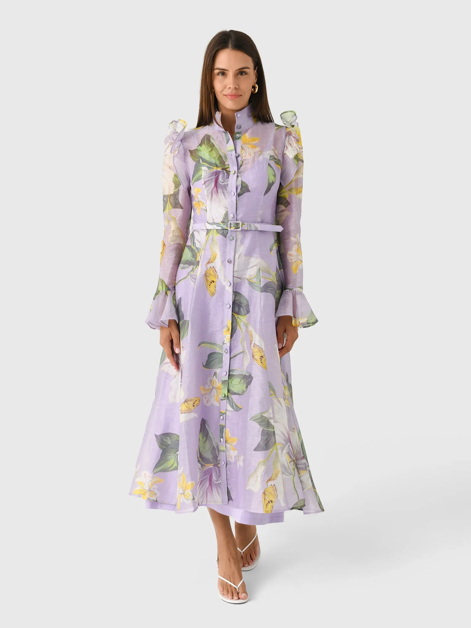Leo Lin Women's Katrina Midi Dress sold by Saint Bernard