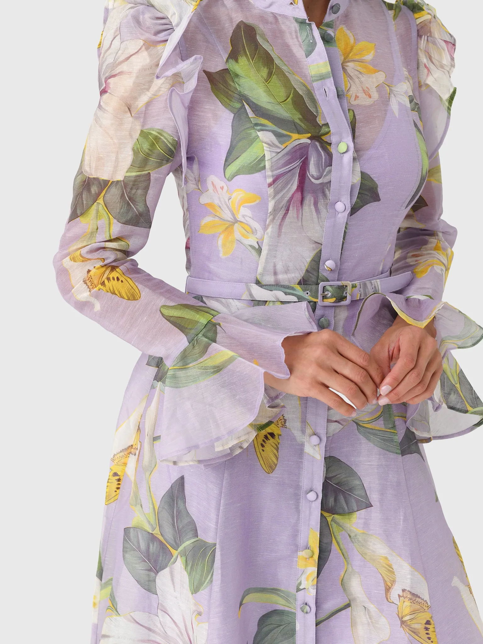 Leo Lin Women's Katrina Midi Dress sold by Saint Bernard product image thumbnail 5