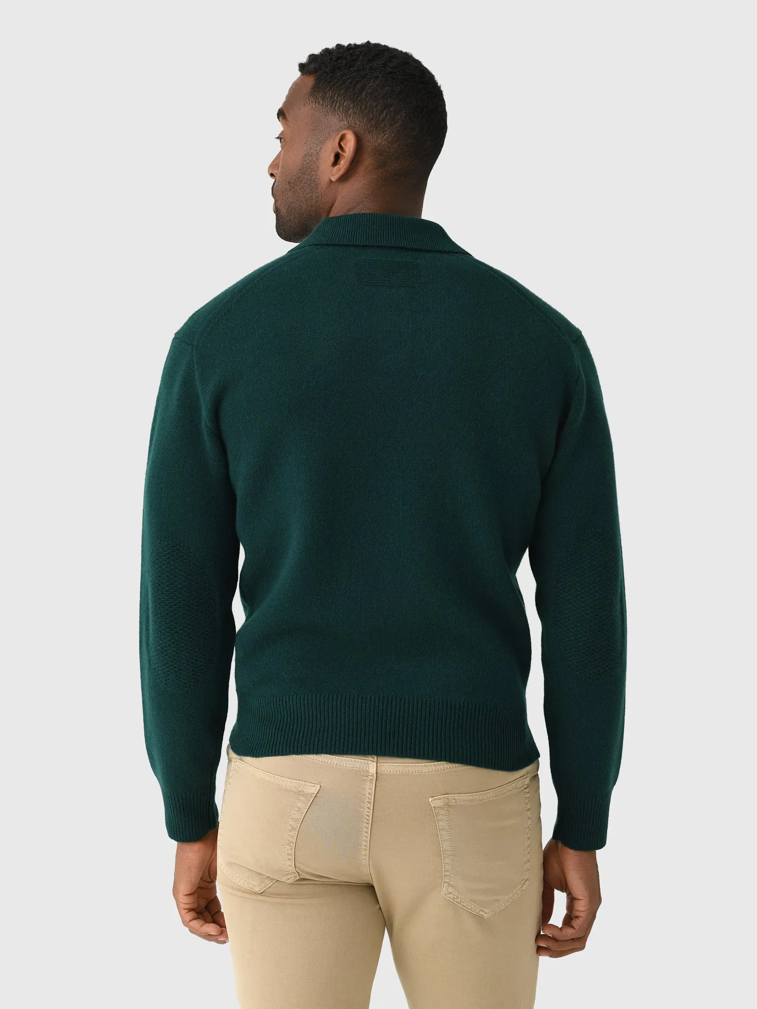 Guest In Residence Men's Allday Polo Sweater sold by Saint Bernard product image thumbnail 3