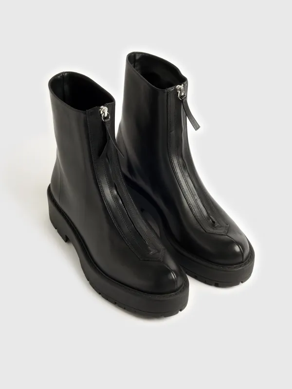 Schutz Women's Farrah Leather Boot sold by Saint Bernard